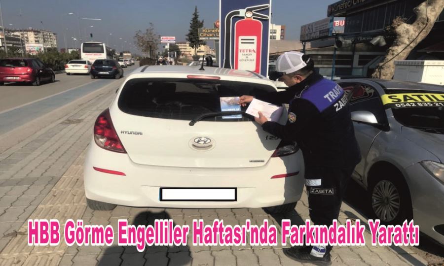 HBB GÖRME ENGELLİLER HAFTASI