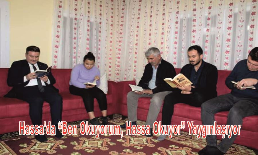 HASSA’DA “BEN OKUYORUM, HASSA OKUYOR” YAYGINLAŞIYOR