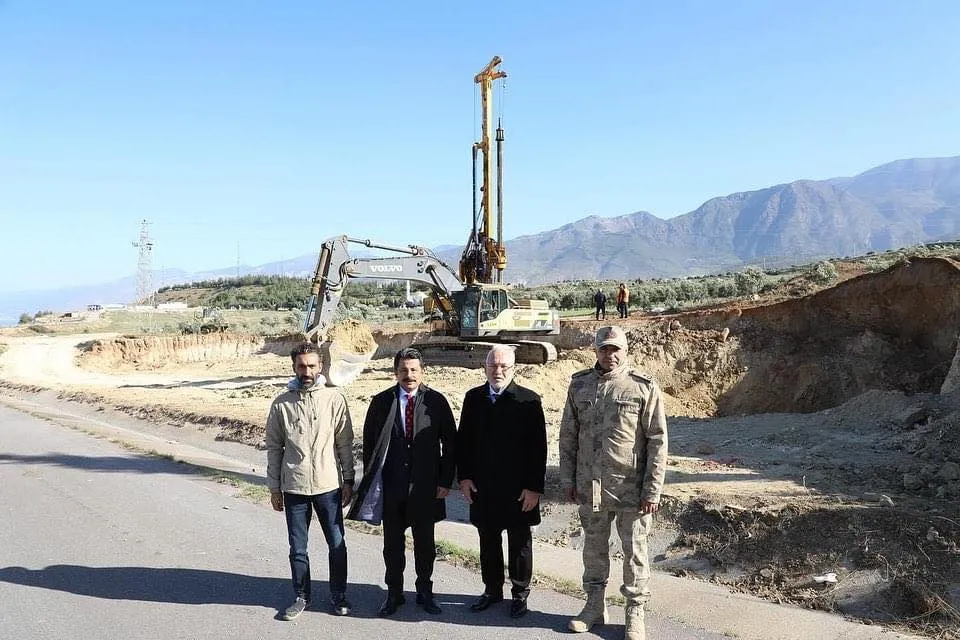 OTOBAN KAVŞAK BAĞLANTI YOLU YAPIM İŞİNE BAŞLANDI
