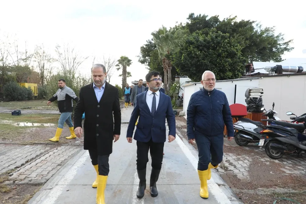 ULAŞTIRMA BAKAN YARDIMCISI İSKENDERUN’DA…