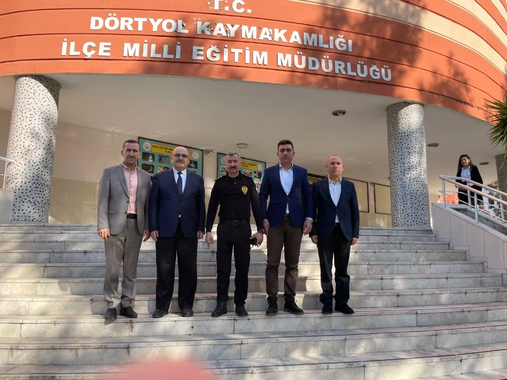 İLÇE EMNİYET MÜDÜRÜ DİNSEVER DİNÇER KALKAN KURUM VE KURULUŞ ZİYARETLERİ YAPTI