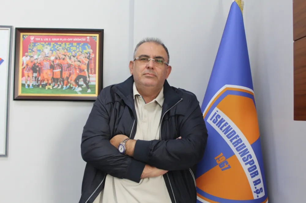 İSKENDERUN SPOR KULÜP BAŞKANI HAKAN BOLAT