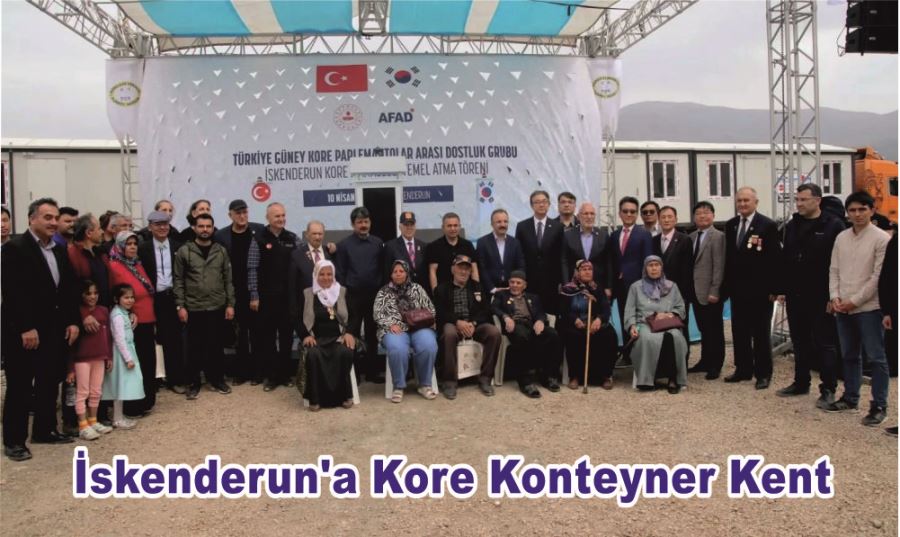 İskenderun’a Kore Konteyner Kent