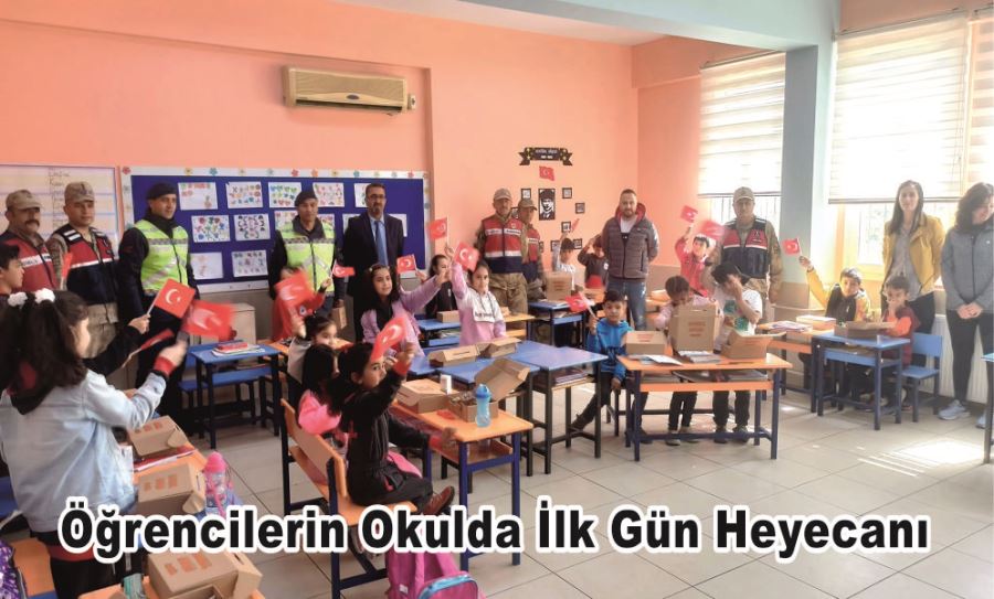 Öğrencilerin Okulda İlk Gün Heyecanı