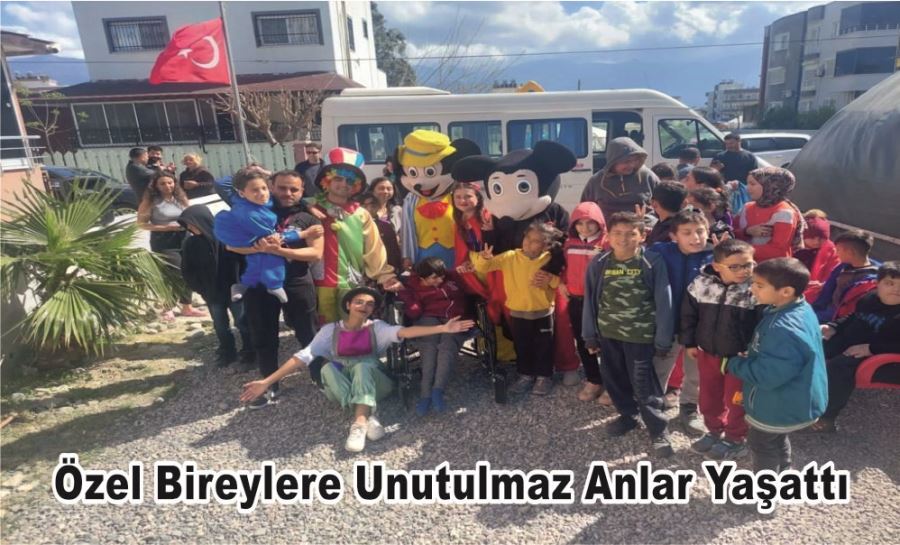 Özel Bireylere Unutulmaz Anlar Yaşattı