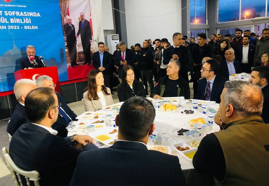 BELEN’DE BEREKET SOFRASINDA GÖNÜL BİRLİĞİ