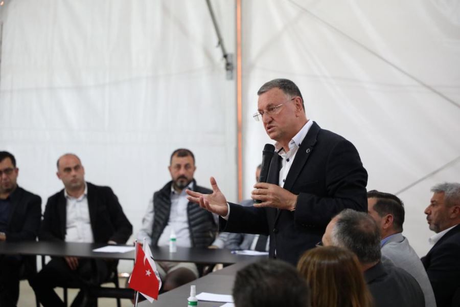 HATAY’IN MİLLET İTTİFAKI MİLLETVEKİLİ ADAYLARI BÜYÜKŞEHİR BELEDİYE BAŞKANI DOÇ.DR. LÜTFÜ SAVAŞ İLE BİR ARAYA GELDİ