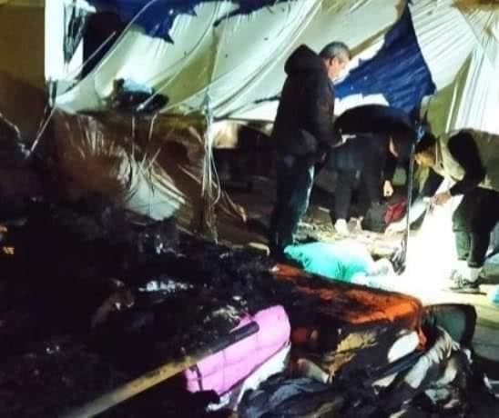 ÇADIR YANGININDA AĞIR YARALANAN YEŞİM EKER HAYATINI KAYBETTİ 