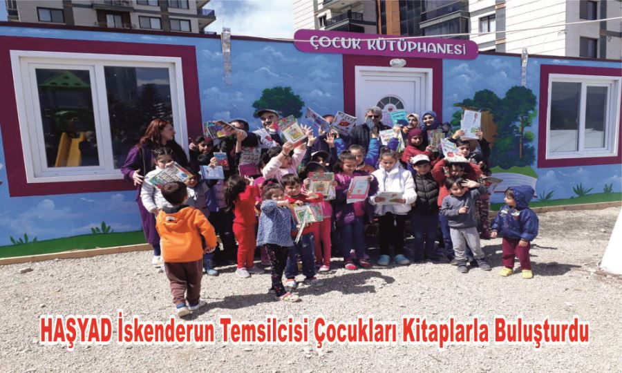 HAŞYAD İskenderun Temsilcisi Çocukları Kitaplarla Buluşturdu