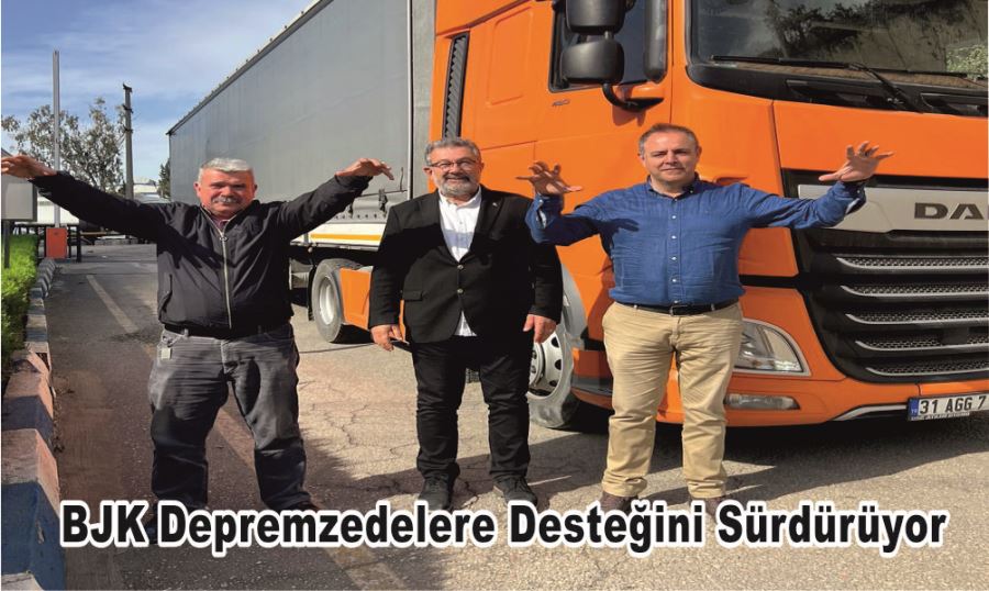 BJK Depremzedelere Desteğini Sürdürüyor