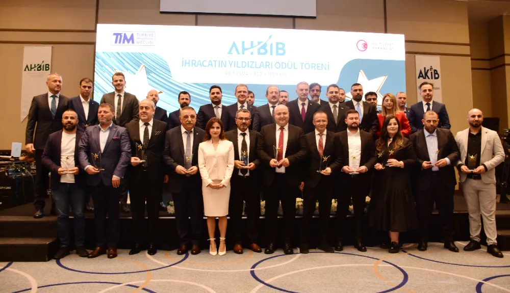 AHBİB, AKDENİZ’İN İHRACAT ŞAMPİYONLARINI ÖDÜLLENDİRDİ