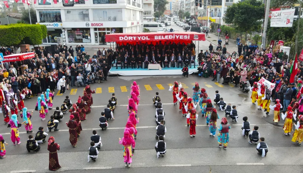 DÖRTYOL’UN DÜŞMAN İŞGALİNDEN KURTULUŞUNUN 102 YILI KUTLANDI