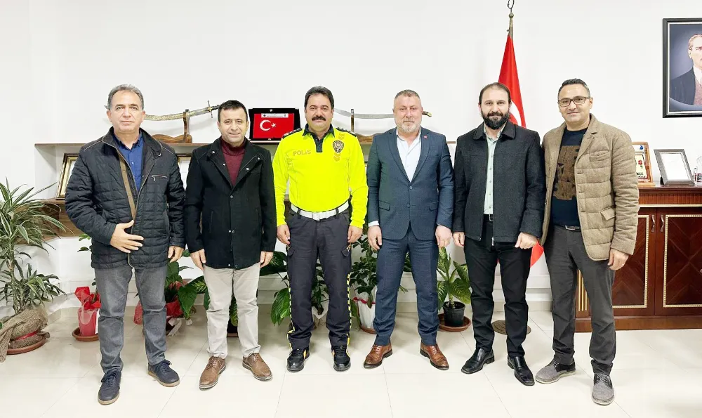 İGC HATAY İL EMNİYET MÜDÜRÜ KADİR GÖKÇE’Yİ ZİYARET ETTİ