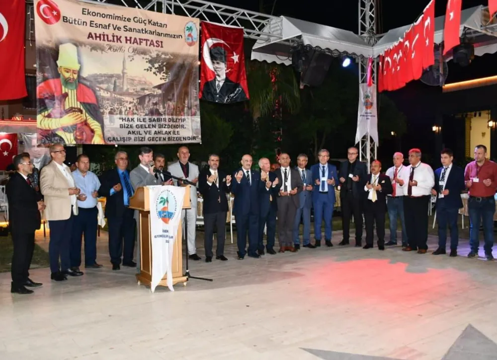 AHİ GECESİ COŞKUYLA KUTLANDI