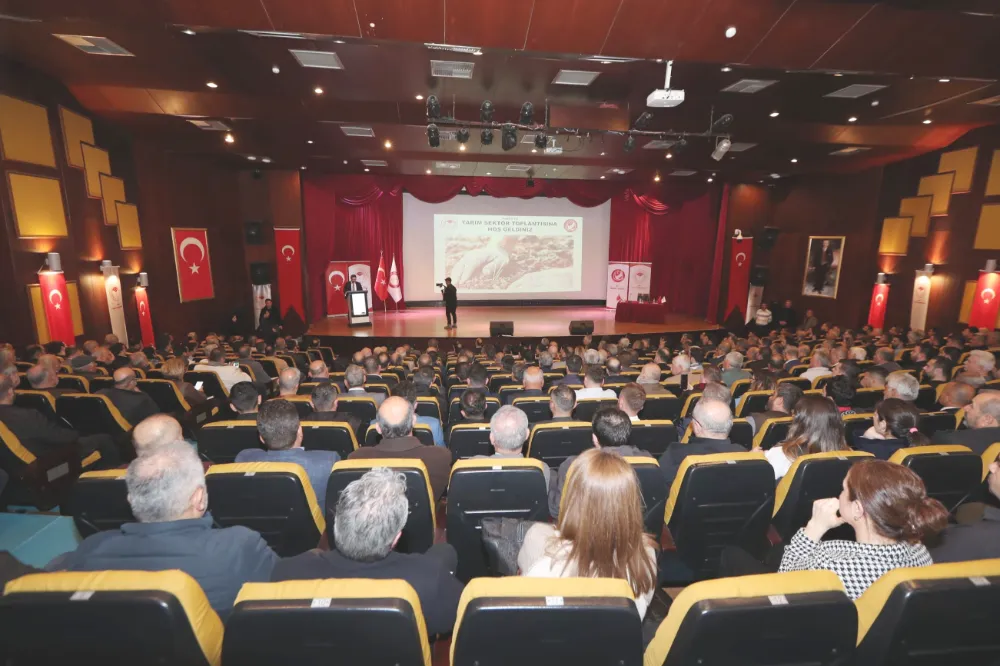 TARIM SEKTÖR TOPLANTISI GERÇEKLEŞTİRİLDİ