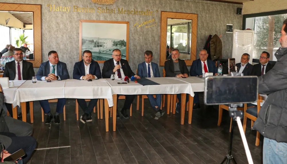 ÇALIŞKAN; “HATAY TARİHİNDE GÖRMEDİĞİ HİZMETLERE KAVUŞACAK”