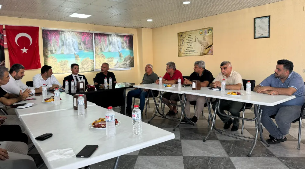 BAŞKAN AMAÇ, DÖRTYOL SANAYİ SİTESİ YÖNETİMİNİ ZİYARET ETTİ