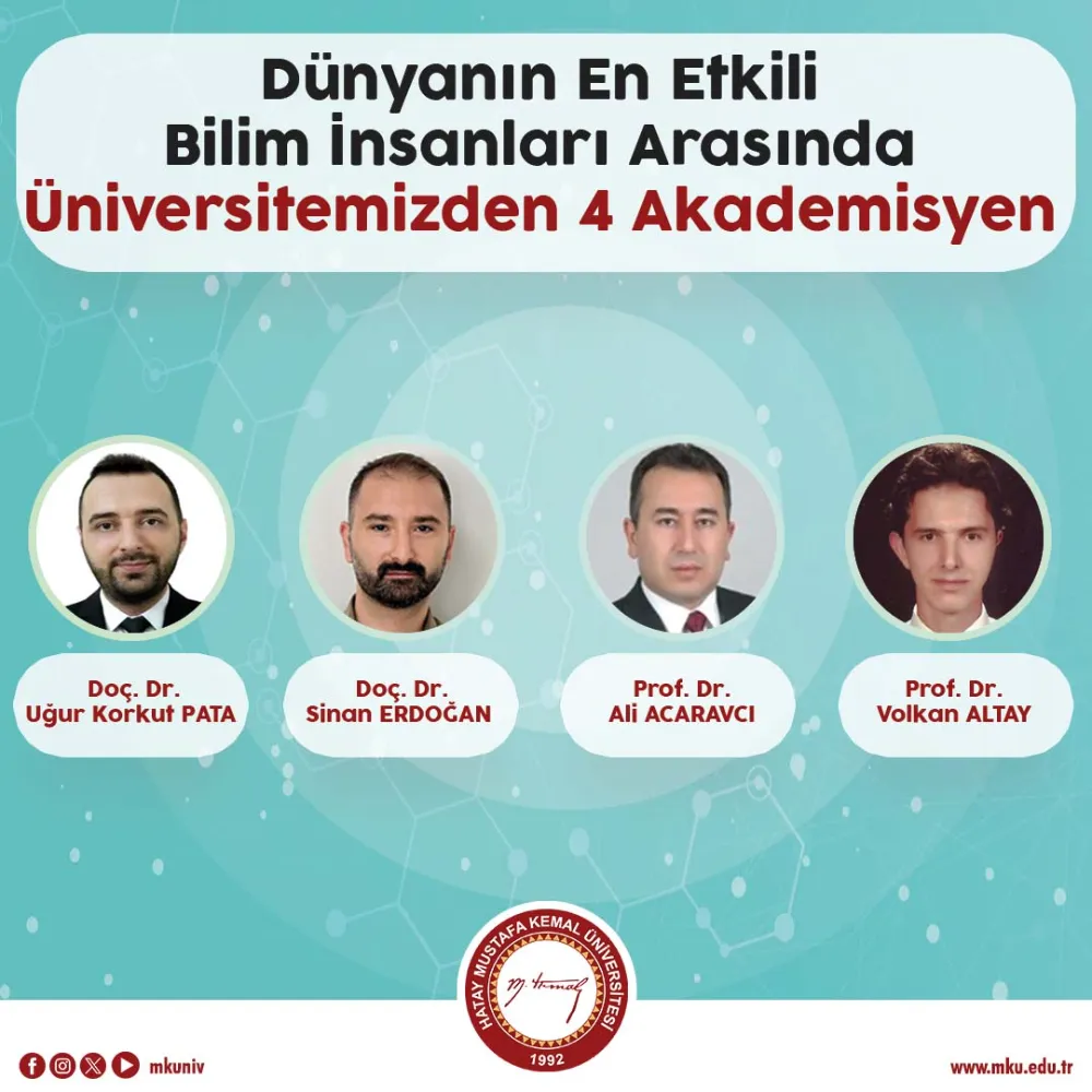 AKADEMİSYENLERİMİZ DÜNYA ÇAPINDA BÜYÜK BİR BAŞARIYA İMZA ATTI