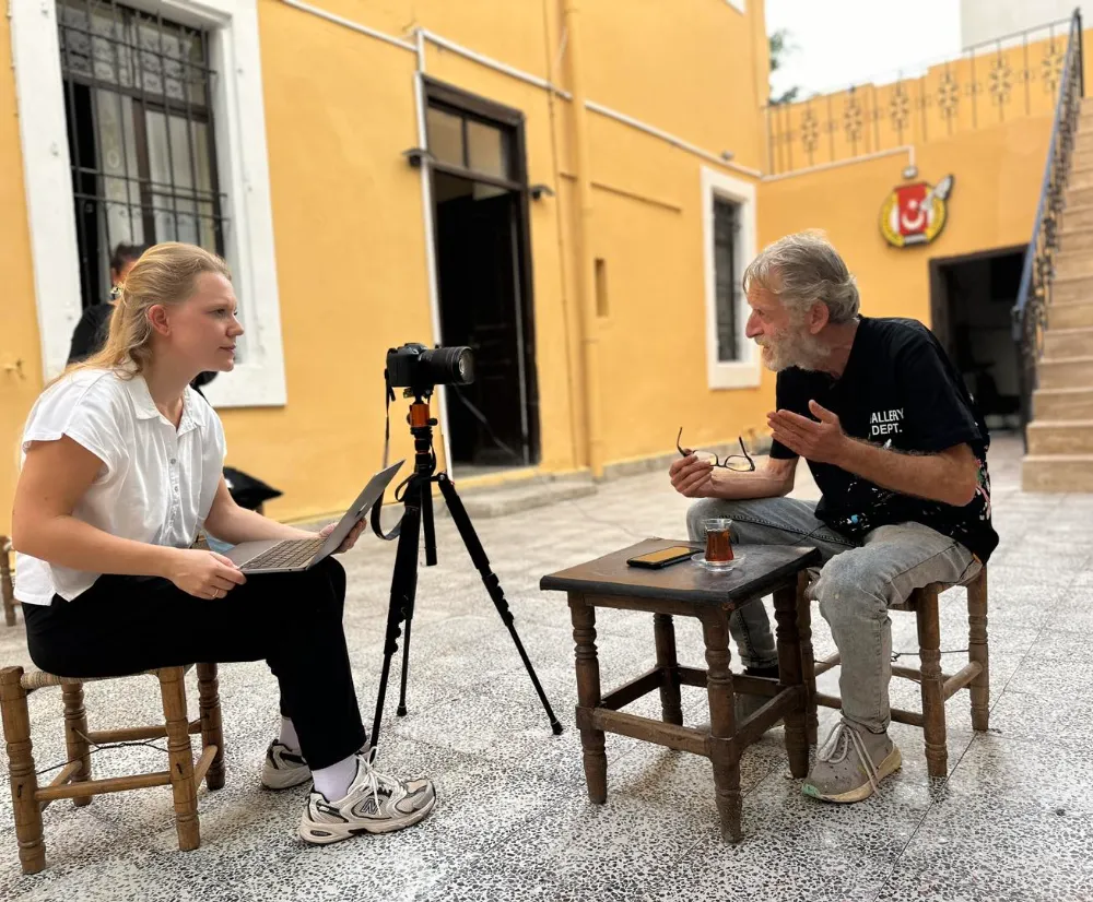 RESSAM ERDOĞAN AKIN İSPANYOL GAZETECİ İLE RÖPORTAJ GERÇEKLEŞTİRDİ