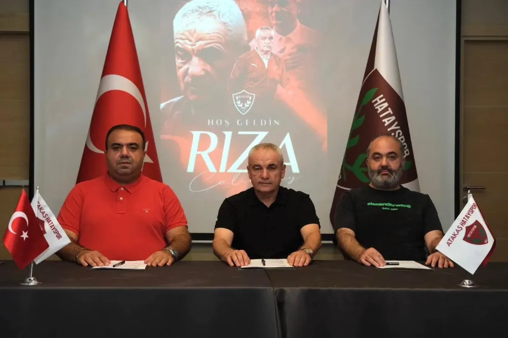 RIZA ÇALIMBAY HATAYSPOR’DA 