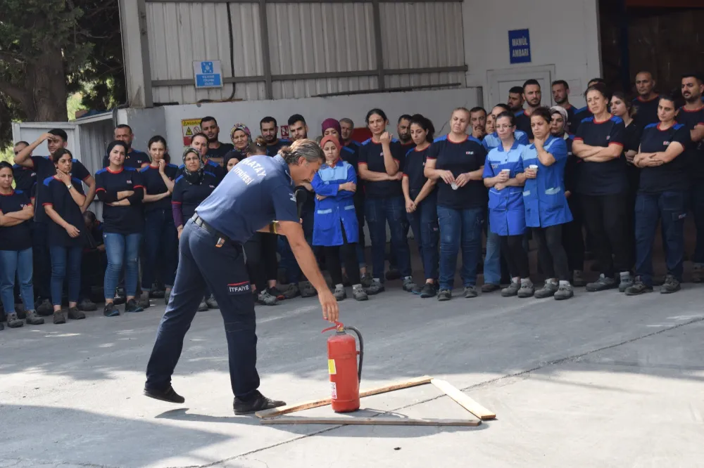 HBB YANGIN EĞİTİMLERİNİ SÜRDÜRÜYOR