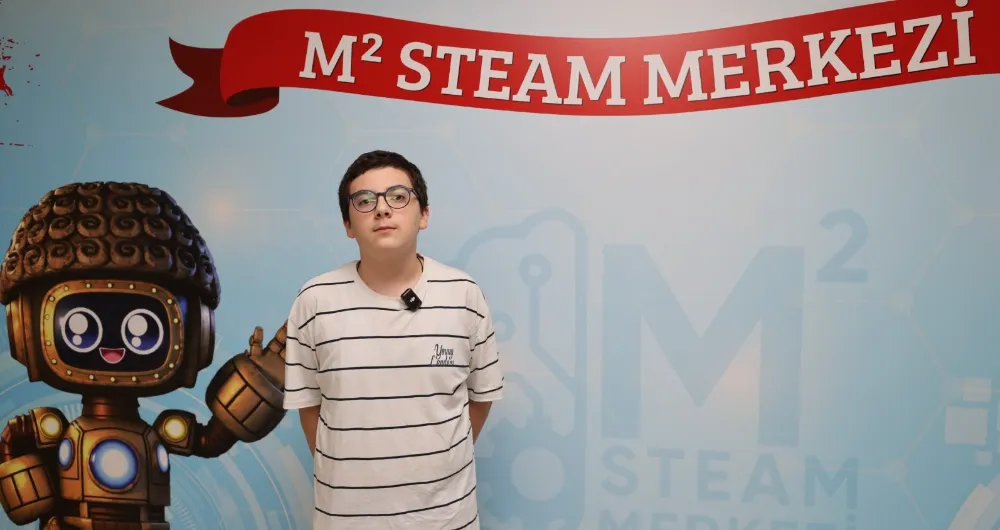 M² STEAM MERKEZİ GENÇ BEYİNLERE IŞIK OLUYOR