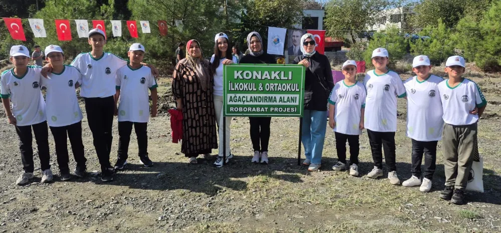 DÖRTYOL KONAKLI ORTAOKULU FİDAN DİKİM ETKİNLİĞİ GERÇEKLEŞTİRDİ