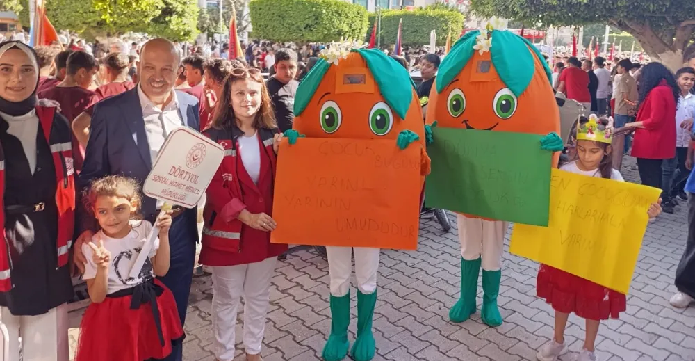 PORTİ, DÖRTYOL’DA ÇOCUKLARIN CUMHURİYET BAYRAMI SEVİNCİNE ORTAK OLDU