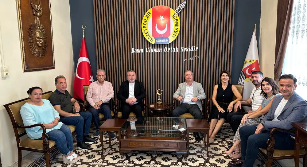 İGEV’DEN GAZETECİLER CEMİYETİ’NE ZİYARET