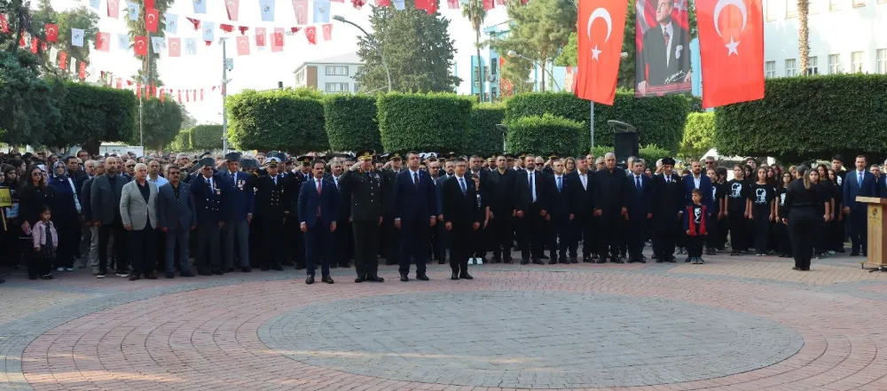 HATAY ŞEHİDİ GAZİ MAREŞAL MUSTAFA KEMAL ATATÜRK DÖRTYOL’DA SAYGI VE ÖZLEMLE ANILDI