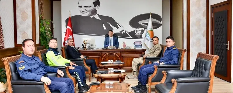 DÖRTYOL KAYMAKAMI MEHMET KEKLİK BAŞKANLIĞINDA ASAYİŞ TOPLANTISI