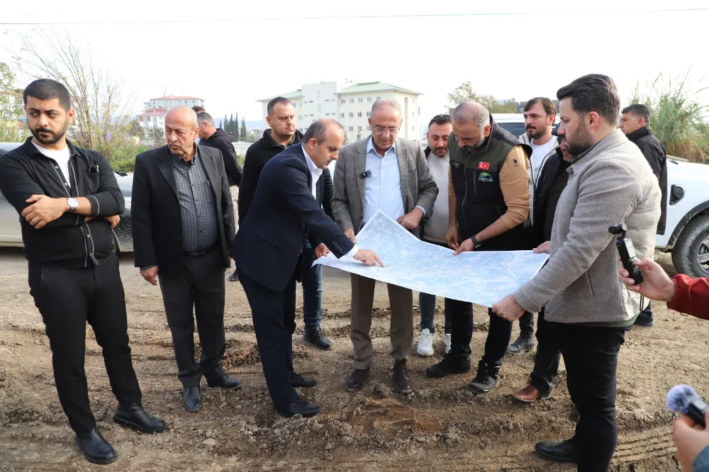 GENEL MÜDÜR CİHANGİR VE BAŞKAN YAPAR ÇALIŞMALARI YERİNDE İNCELEDİ