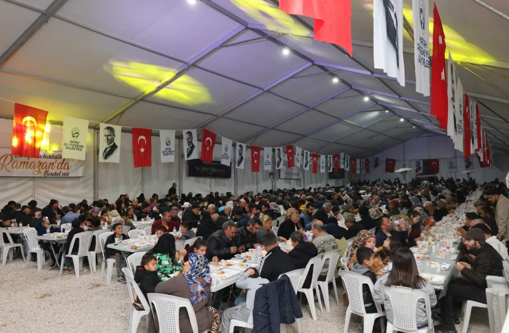 RAMAZAN BEREKETİ HATAY’DA YAŞANIYOR