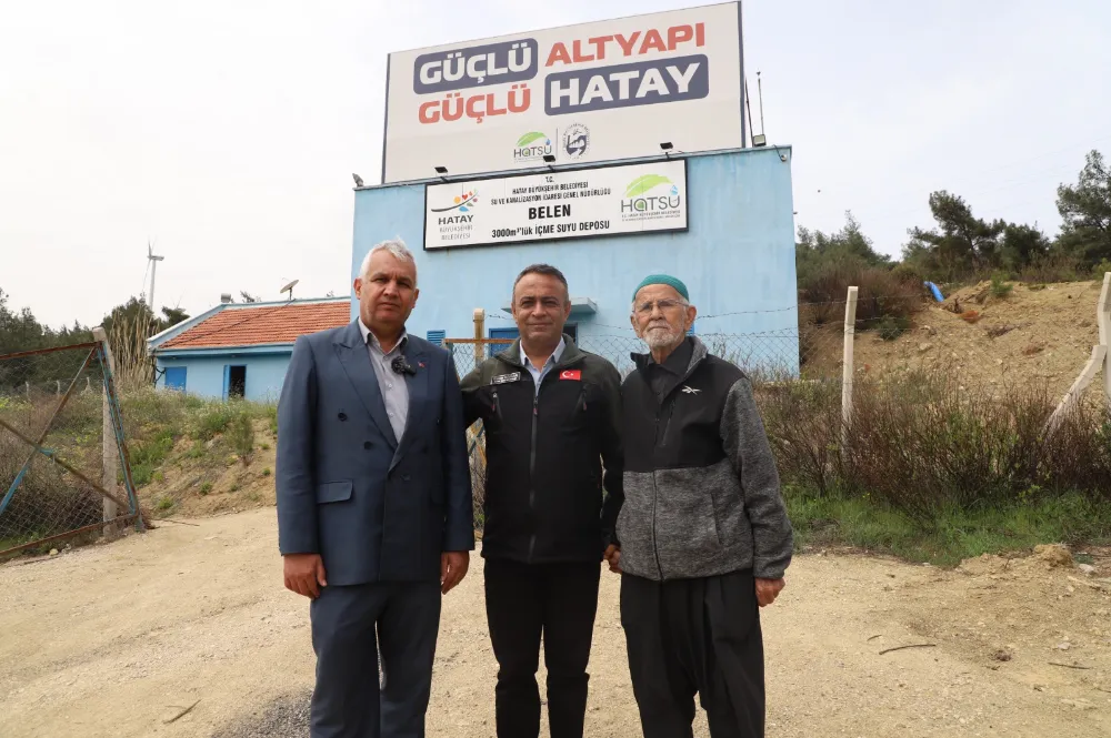 BELEN’DE DÖNÜŞÜMLÜ SU İLETİMİ DÖNEMİ BİTTİ