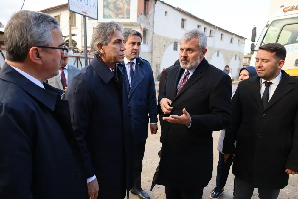 BAŞKAN ÖNTÜRK, AK PARTİ YEREL YÖNETİMLER BAŞKANI DEMİR’İ AĞIRLADI