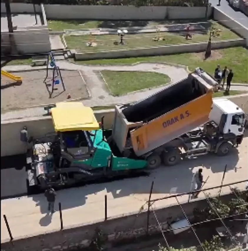 İSKENDERUN’DA SICAK ASFALT SEFERBERLİĞİ
