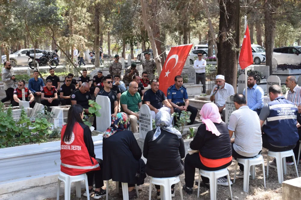 HBB’DEN ŞEHİTLERE VEFA 