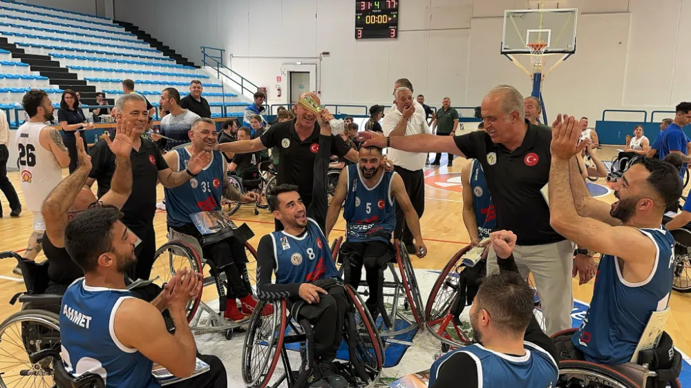 TOSYALI İSKENDERUN ENGELLİER BASKETBOL TAKIMI EURO CUP ŞAMPİYONU OLDU