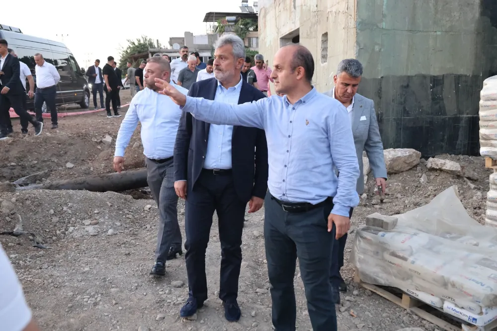 HATAY BÜYÜKŞEHİR BELEDİYE BAŞKANI ÖNTÜRK, PAYAS’TA HATSU’NUN PROJESİNİ YERİNDE İNCELEDİ