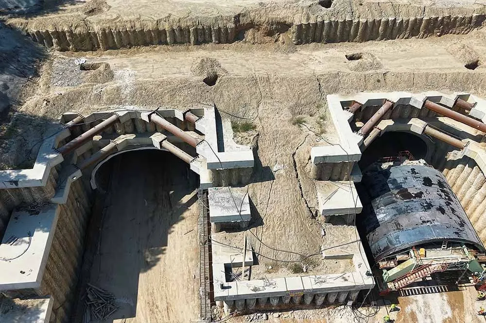 BELEN TÜNELİNDE ÇALIŞMALAR HIZLA SÜRÜYOR