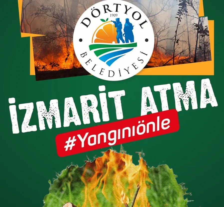 BELEDİYE BAŞKANI AMAÇ’TAN ORMAN YANGINLARINA KARŞI DUYARLILIK ÇAĞRISI