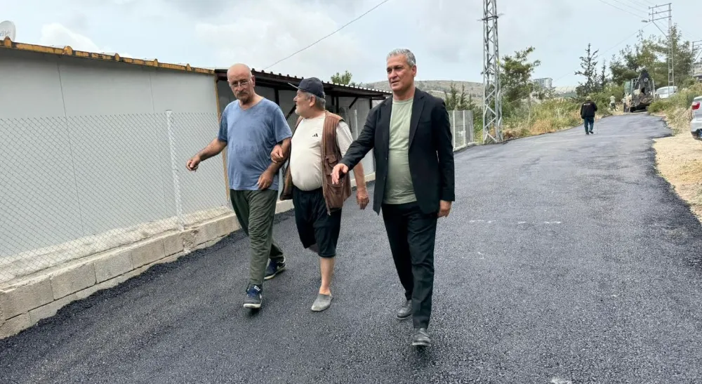 BAŞKAN İBRAHİM GÜL ÇALIŞMALARI YERİNDE İNCELİYOR