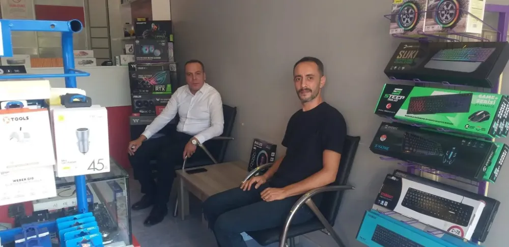 KAYMAKAMI ÖZAYDIN’DAN ESNAF VE DERNEK ZİYARETİ