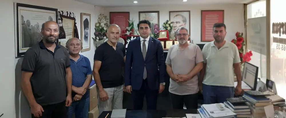 DÖRTYOL CUMHURİYET BAŞSAVCISI MUSTAFA DEREN ÖZKOL, DGC’YE VEDA ZİYARETİNDE BULUNDU