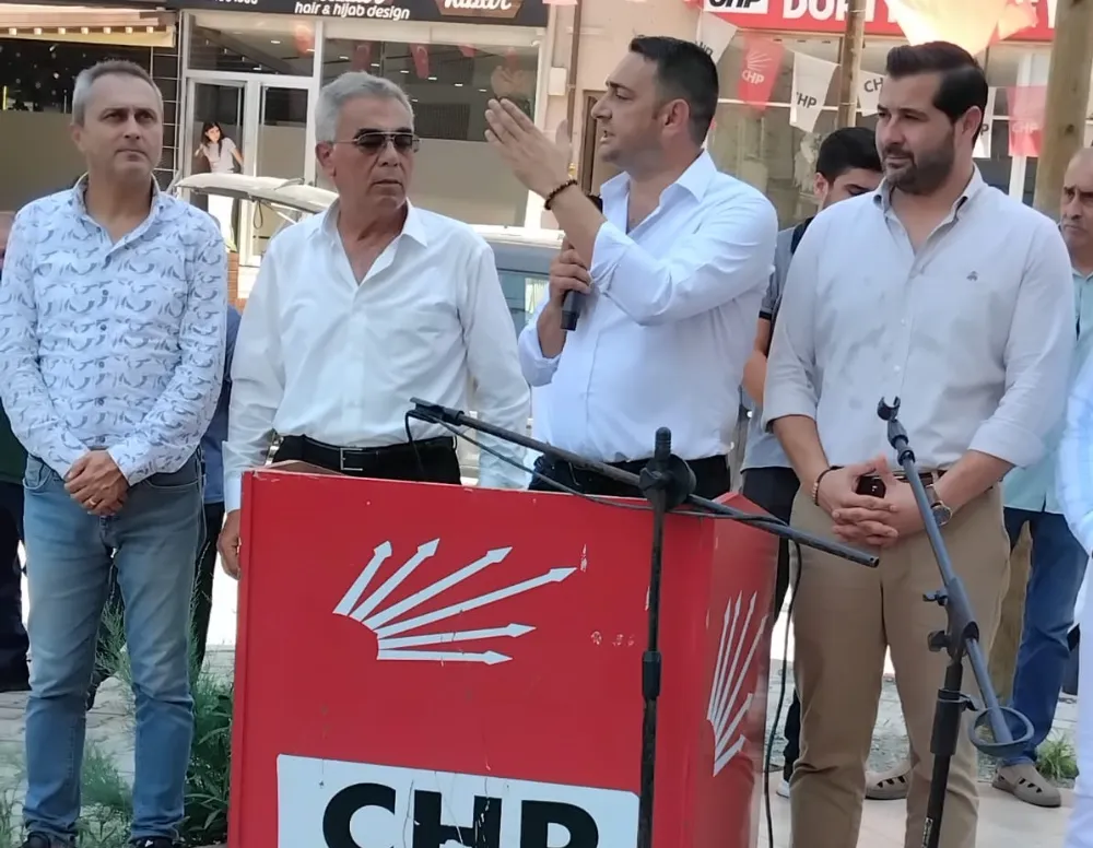 HASAN ÇELEBİ, CHP DÖRTYOL İLÇE BAŞKANLIĞINA ADAYLIĞINI AÇIKLADI